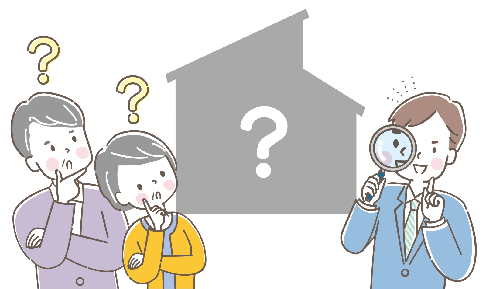 自宅の省エネ化の相談をする人と相談員